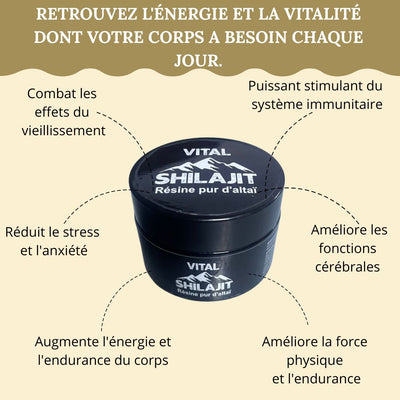 Complément alimentaire (vital shilajit)